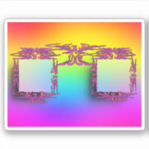 Sticker pour lunettes fantaisie