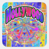 Sticker pour l'unité cosmique d'Hollywood (Devant)