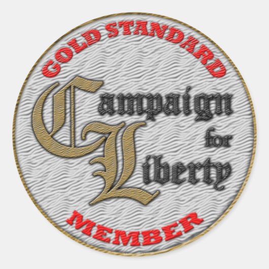 Sticker pour membre C4L Gold Standard ! (Devant)