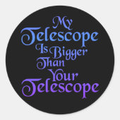 Sticker pour mon télescope (Devant)