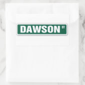 Sticker pour nom de rue Dawson (Sac)