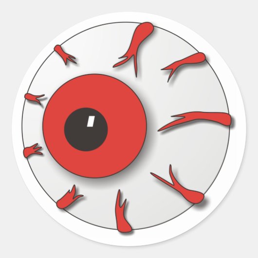 Sticker pour oeil Halloween (Devant)