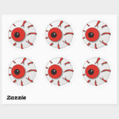 Sticker pour oeil Halloween (Feuille)