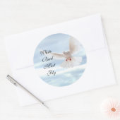 Sticker pour oiseaux blancs (Enveloppe)