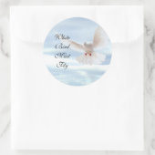 Sticker pour oiseaux blancs (Sac)