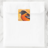 Sticker pour oiseaux Oriole Baltimore (Sac)