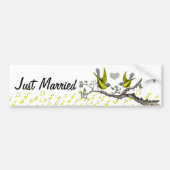 Sticker pour oiseaux Vintages mariés (Devant)