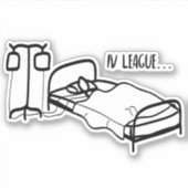 Sticker pour ordinateur de la IV League (Devant)