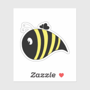 Sticker pour ordinateur portable Bete Bee
