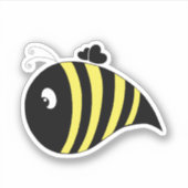 Sticker pour ordinateur portable Bete Bee (Devant)
