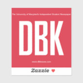 Sticker pour ordinateur portable Diamondback (Feuille)