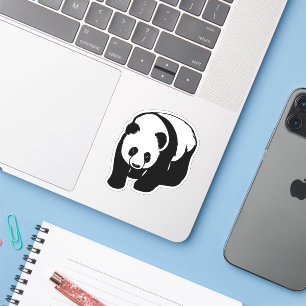 Sticker pour ordinateur portable Panda