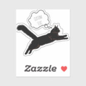 Sticker pour ordinateur portable Silhouette pour c (Feuille)