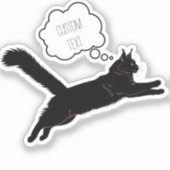 Sticker pour ordinateur portable Silhouette pour c (Recto)