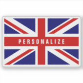 Sticker pour ordinateur portable vinyle britanniqu (Devant)