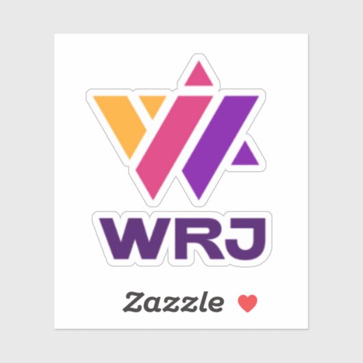 Sticker pour ordinateur portable WRJ (Feuille)