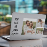 Sticker Pour Ordinateurs HP Collage photo en couple et belle citation romantiq<br><div class="desc">Collage photo en couple et belle citation romantique</div>