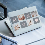 Sticker Pour Ordinateurs HP Photo de collection moderne Best Mom Pink & Grey C<br><div class="desc">Ce cadre photo de collage moderne fait pour un cadeau parfait pour une maman spéciale dans votre vie. Le cadre est conçu dans des tons roses et gris, ce qui lui donne un aspect design et contemporain qui ne manquera pas de compléter le décor de la maison. Le cadre de...</div>
