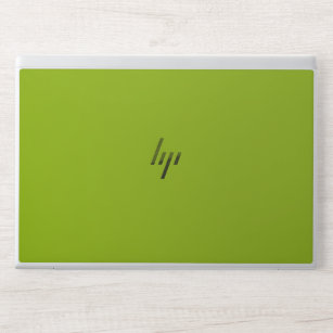 Sticker Pour Ordinateurs HP Vert pomme (couleur solide) 