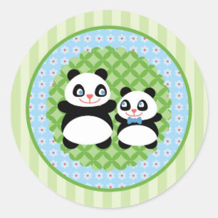 Sticker pour ours Panda