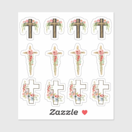 Sticker pour pack de variétés Pâques Croisés (Feuille)