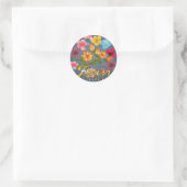 Sticker pour panneau d'alimentation de fleurs (Sac)