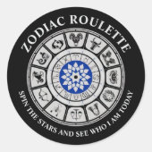 Sticker pour panneaux Zodiac amusants (Devant)