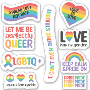 Sticker pour paquet de mois LGBTQ+ gay pride