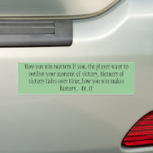 Sticker pour pare-chocs 3SqMeals #507 (En voiture)