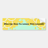 Sticker pour pare-chocs à la limonade (Devant)