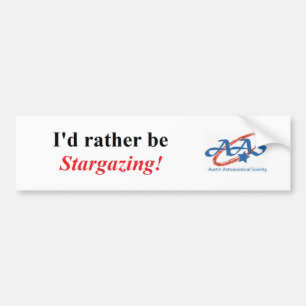 Sticker pour pare-chocs AAS Stargazazing