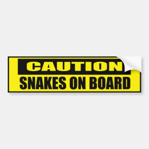 Sticker pour pare-chocs amusant à bord