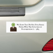 Sticker pour pare-chocs Big Brother 1984 - Puissan (En voiture)