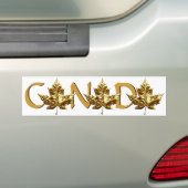 Sticker pour pare-chocs Canada Sticker pour feuill (En voiture)