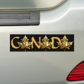 Sticker pour pare-chocs Canada Sticker pour feuill (En voiture)