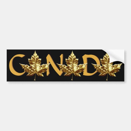 Sticker pour pare-chocs Canada Sticker pour feuill (Devant)