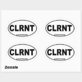 Sticker pour pare-chocs Clarinet (Feuille)
