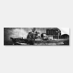 Sticker pour pare-chocs DDG-52 Barry