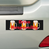 Sticker pour pare-chocs de bière (En voiture)