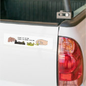 Sticker pour pare-chocs de premier code de Morse (Sur camion)