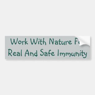 Sticker pour pare-chocs de vaccin