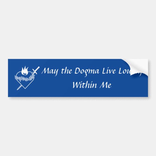 Sticker pour pare-chocs Dogma (Devant)