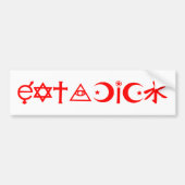 Sticker pour pare-chocs EatADick (Devant)