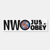Sticker pour pare-chocs juste Obey (Devant)