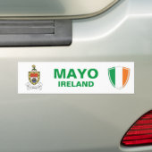 Sticker pour pare-chocs Mayo Ireland Crest et Iris (En voiture)