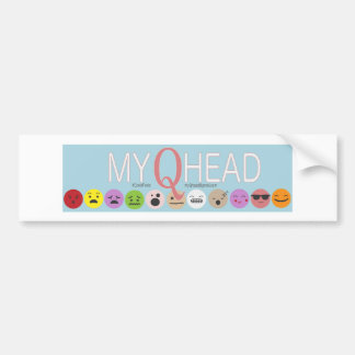 Sticker pour pare-chocs MyQHead