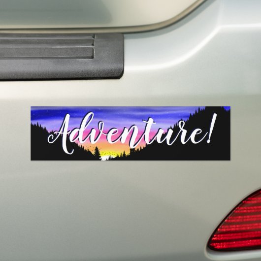 Sticker pour pare-chocs nocturne diamant (En voiture)