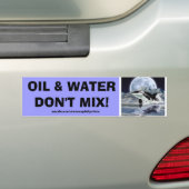 Sticker pour pare-chocs ORCA anti-POLLUTION (En voiture)