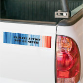Sticker pour pare-chocs personnalisable d'urgence (Sur camion)
