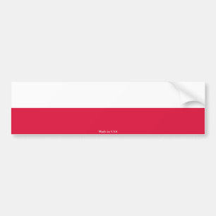 Sticker pour pare-chocs polonais